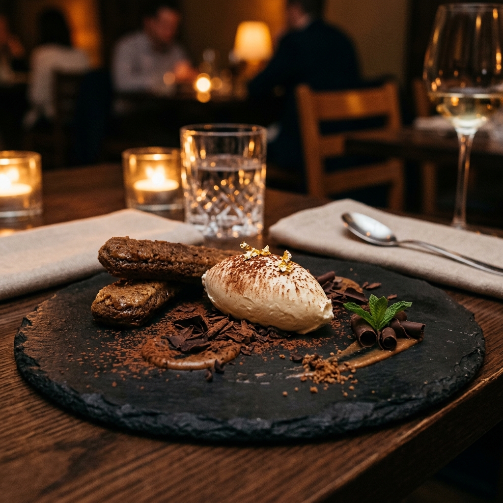 Tiramisu with mascarpone